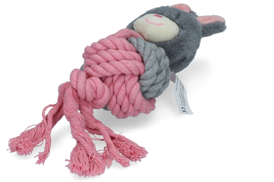 Bunny Puppy Ropey Ball - Afbeelding 3